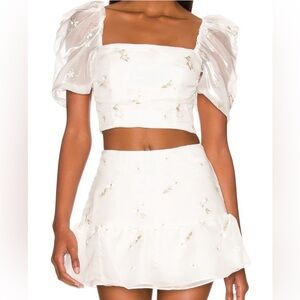 Amanda Uprichard Top & Skort- Size Medium! Great condition!